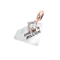 Charm Rerum Dame AMORE in Silber Cristallo 25049M - 25049M